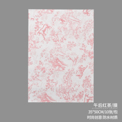包装紙花屋資材花芸花包装材午後紅茶ヨーロッパ式レトロなプリント芸術花紙