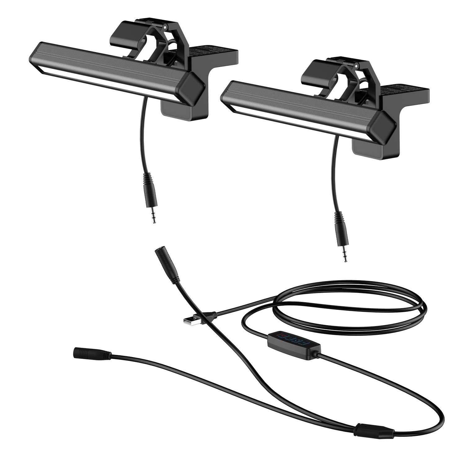 Two-in-one computer screen hanging lamp monitor eye protection lamp cross-border desktop laptop backlight screen lamp