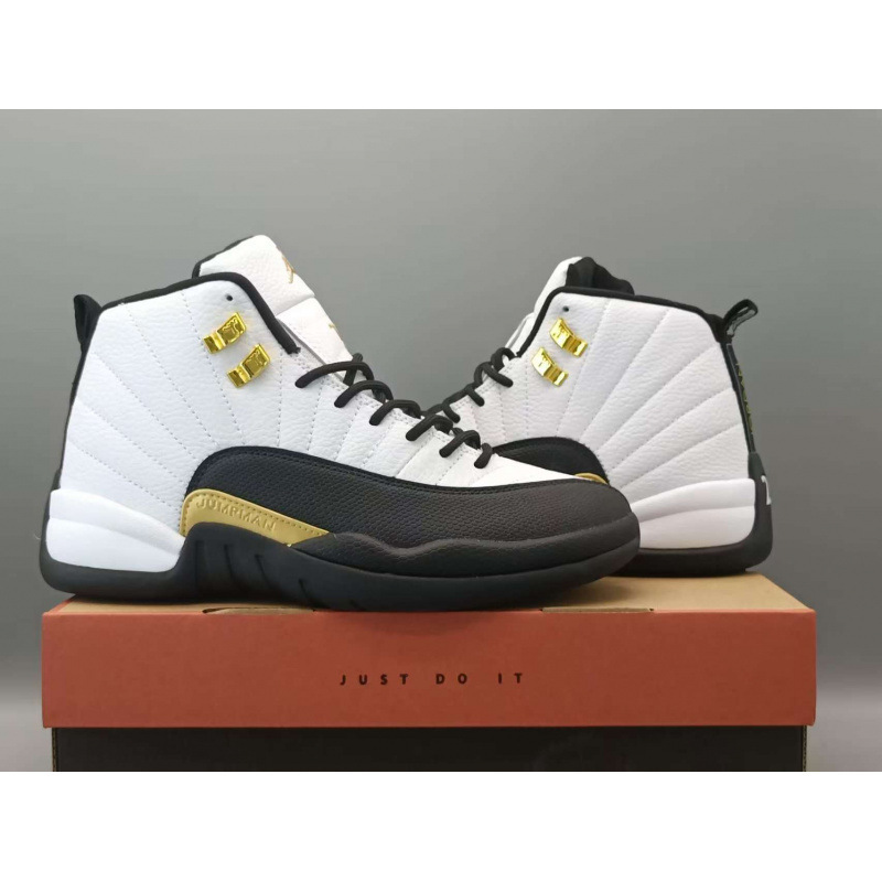 Putian high-top basketball shoes Jordan 12 lychee cowhide ankle support cushioning American retro trendy casual daily travel sneakers