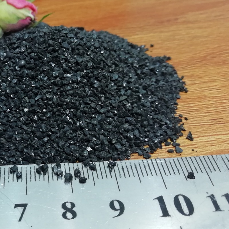 水族店面石流黒天然金沙造景砂水槽多肉植物砂盤黒砂底部庭園滝|undefined