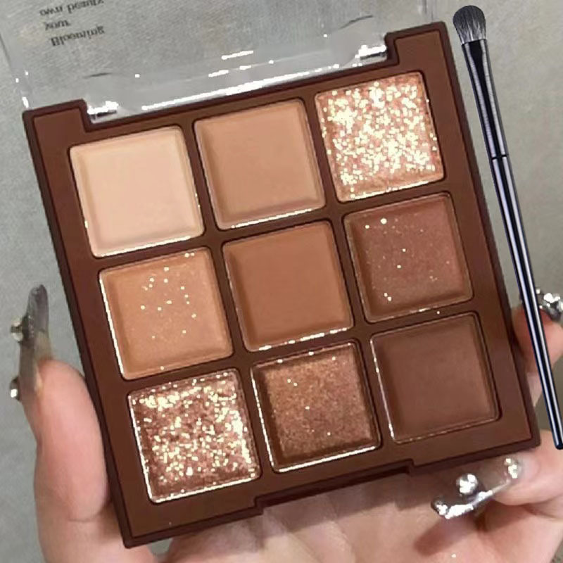 transparent acrylic matte eyeshadow palette