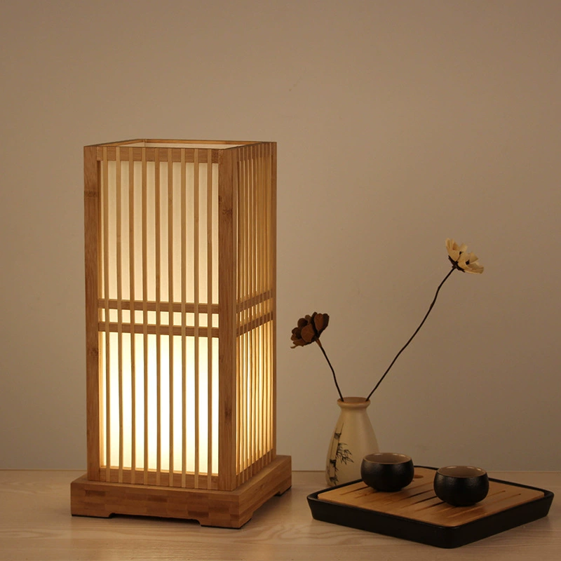 Japanese table lamp, lantern for bed, decorations, floor lamp