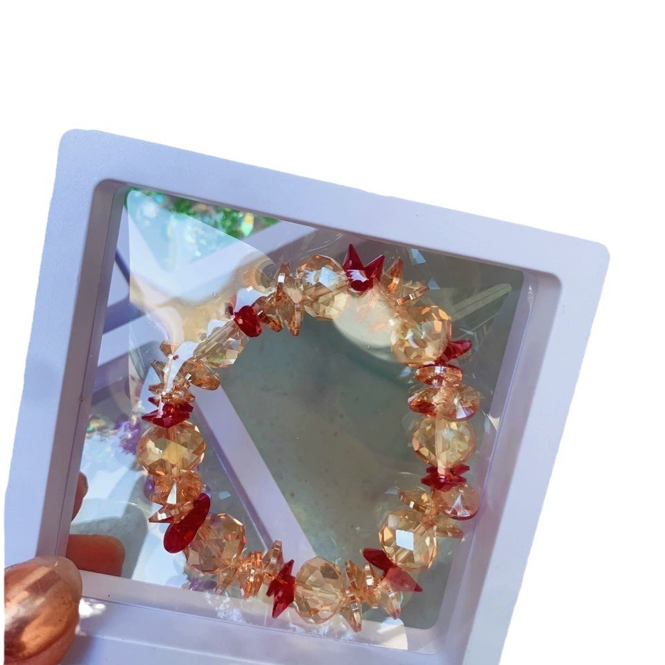 Изящный модный Crystal браслет с jade, европейский стиль