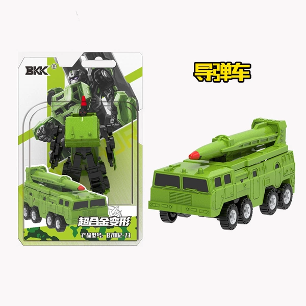 BKK alloy deformed missile car