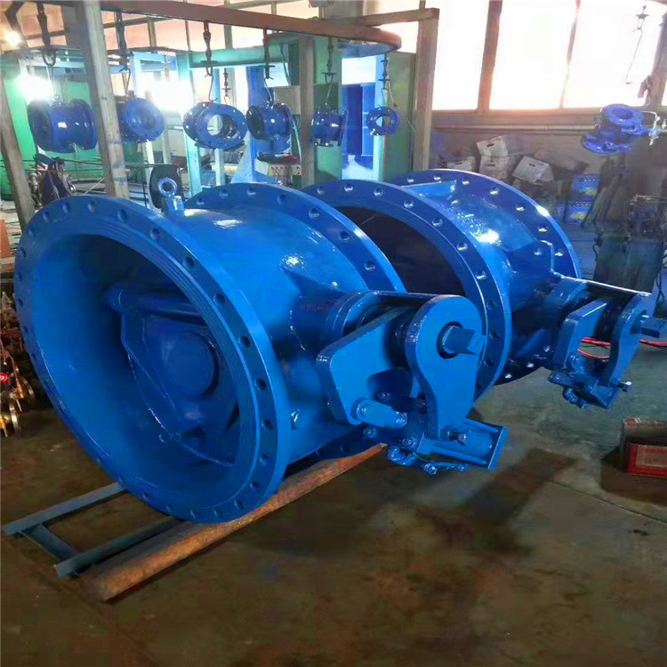 DHH44X-10C DN250液压缓闭蝶型止回阀