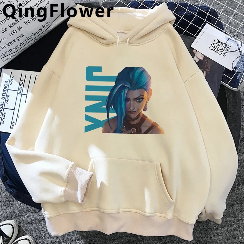 Arcane Jinx Hoodies Male Overseas Setwear Men Hoody Sweatsh