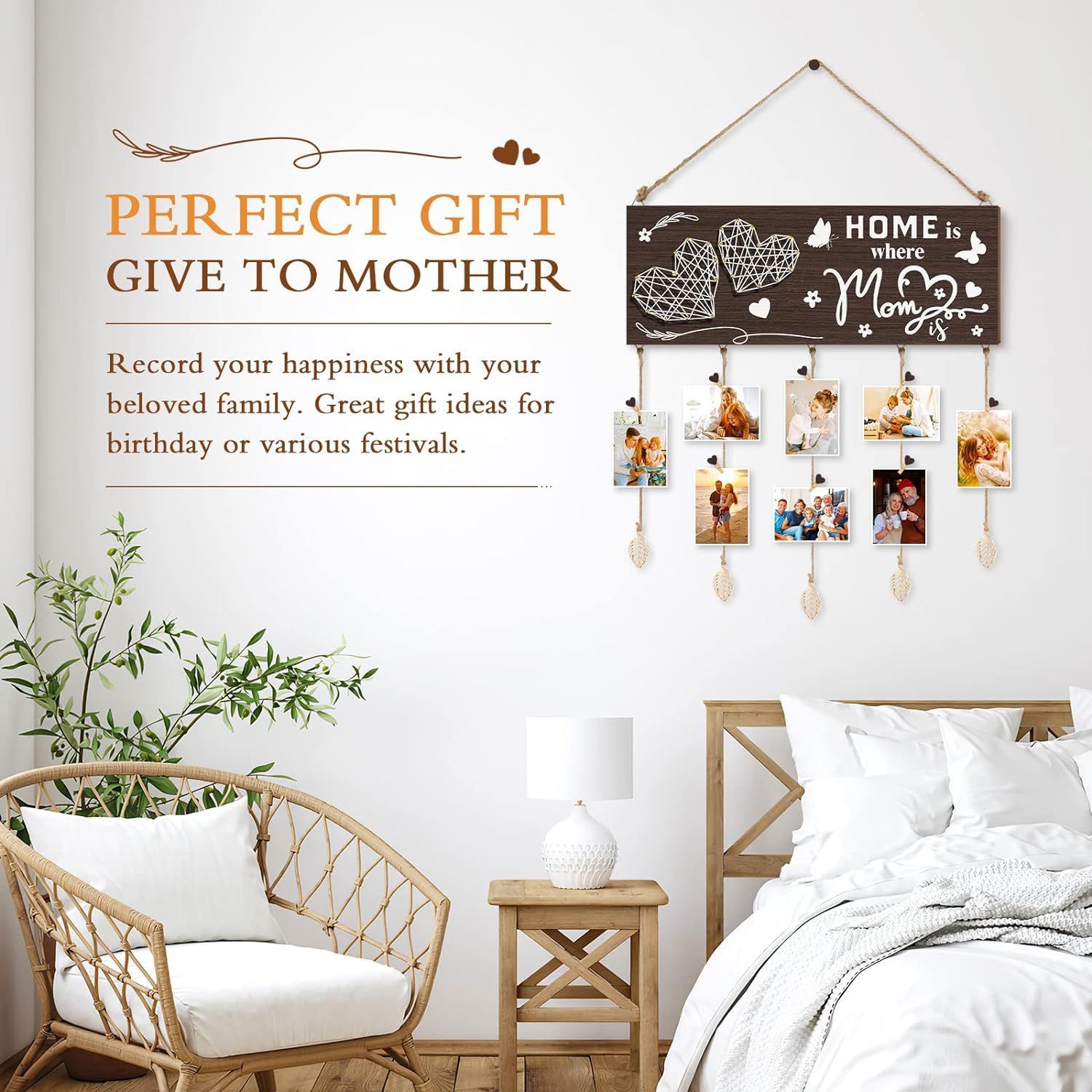 Marco de fotos de madera maciza Amazon marco de fotos conmemorativo del bebé marco de fotos de madera maciza rectangular multi-especificación marco de fotos de pantalla de escritorio