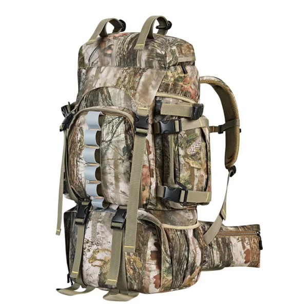 Source Factory Camouflage Tactical Mountaineering Bag Outdoor 60L80L Large Capacity Backpack Camping Hiking Equipment