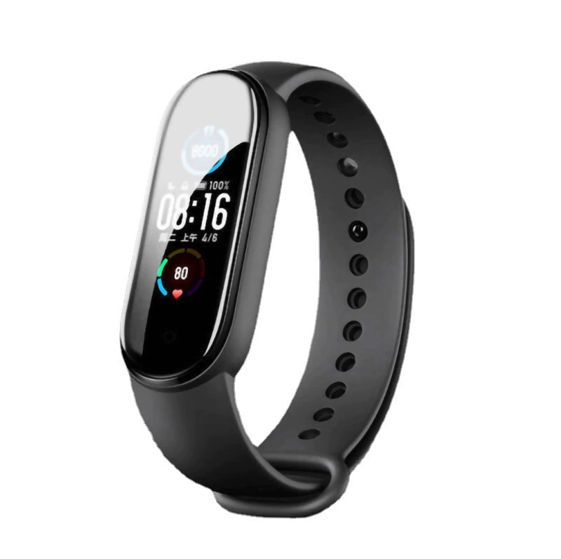Соответствуют защитной пленке для Xiaomi браслет 4/5 закаленное стекло NFC защитная пленка полный экран покрытие не царапается высокое разрешение пленка для часов