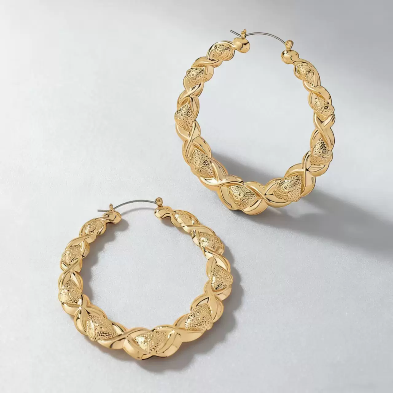 欧美跨境夸张创意朋克耳环 波西米亚风气质空心耳环青岛饰品批发