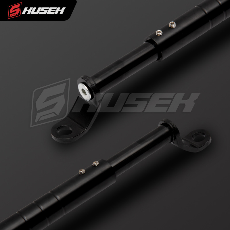 La cabeza de la motocicleta eléctrica de Coolseck refuerza el marco de expansión de aleación de aluminio barra de equilibrio base de espejo refuerza el soporte anti-oscillación