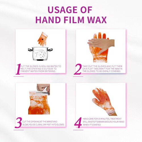 Cross-border export beauty wax, Banafen wax, glove wax, moisturizing and hydrating nail hand care foreign trade supply source