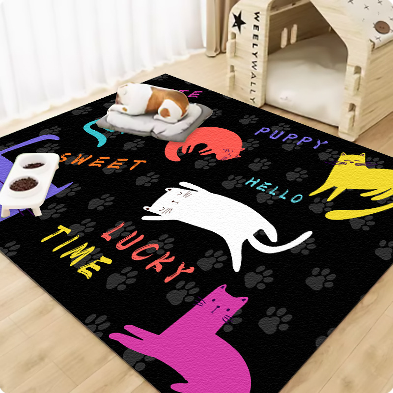 防水pvcペットマット猫汚れ防止カーペット防尿無料マット犬小屋犬籠フェンス犬マット|undefined