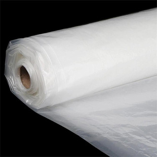 Mulching film agricultural mulching film White transparent plastic film 1 m mulching film dustproof 1.5 silk thickness film vegetable film