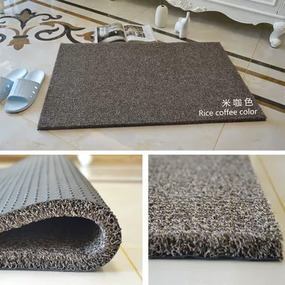 Avtomobil döşəmə paspasları — mat, can be cut to size - rice-dumpling-color-22mm-extra-thick-40cm60cm-two-pieces