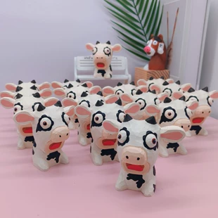 Деревянная фигурка быка-трудяги ручная резьба