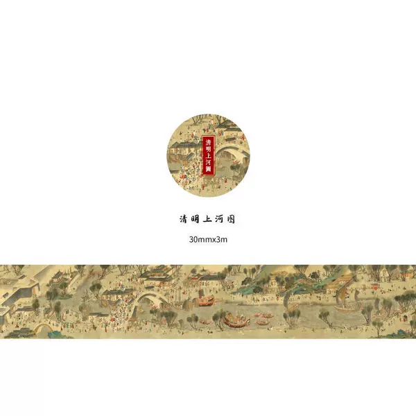 Along the River During Qingming Festival (3cm*3m)