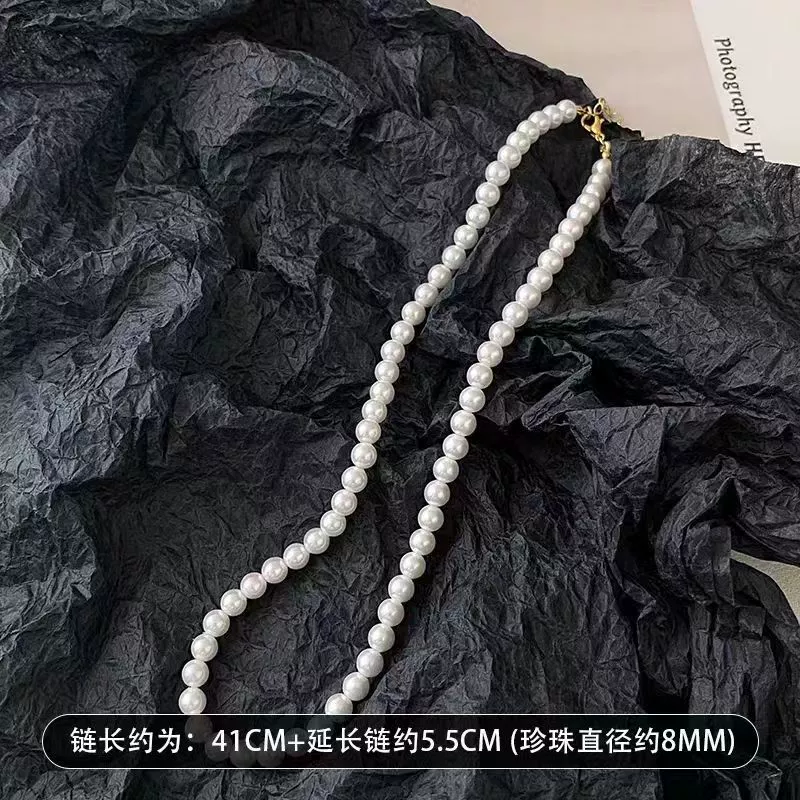 Пояс из жемчуга, длинный свитер, органический чонсам