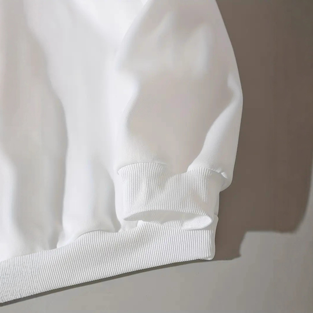 Oversized-Sweater-Set für Damen, zweiteilig, europäisch-amerikanischer Stil, Herzmuster, fleecegefüttert, lässig, 250 g/m², 9019 Print_voghion.com