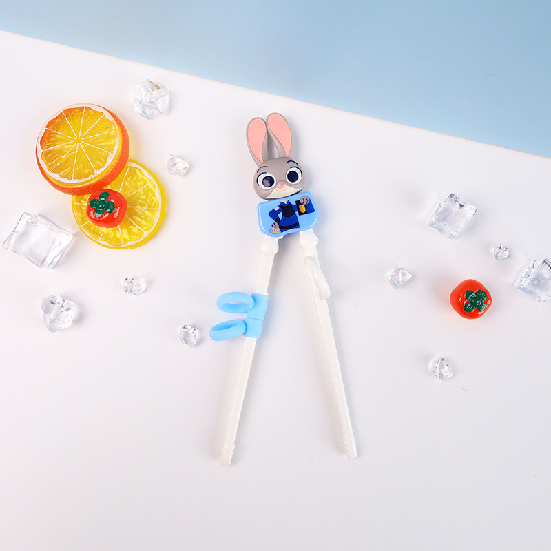 Disney/Zootopia Judy Children's Learning Chopsticks Toddler Practice Chopsticks Three-Eyed Chopsticks Disney/Zootopia Judy Children's Learning Chopsticks Toddler Practice Chopsticks Three-Eyed Chopsticks