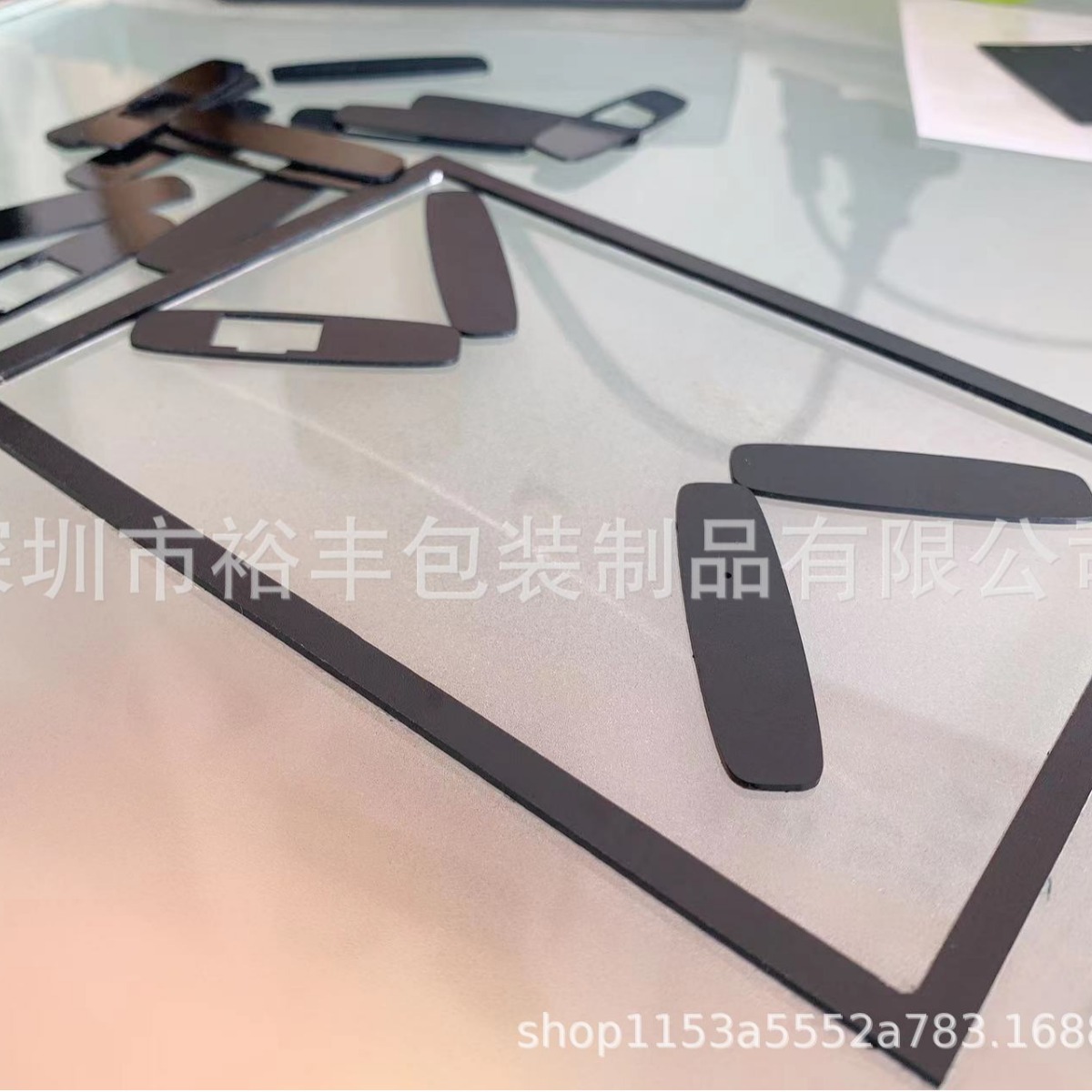 黑色磨砂PC精雕麦拉片 LED电源遮光片电源适配器防火耐温PC绝缘片