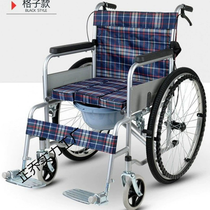Инвалидная коляска с сиденьем, складная, легкая, портативная ручная инвалидная коляска для пожилых людей, инвалидная коляска для реабилитации, коляска для передвижения
