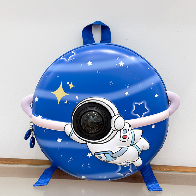Cartoon astronauta mochila infantil jardín de infantes niños lindos niñas mochila preescolar 3 años mochila 5 años