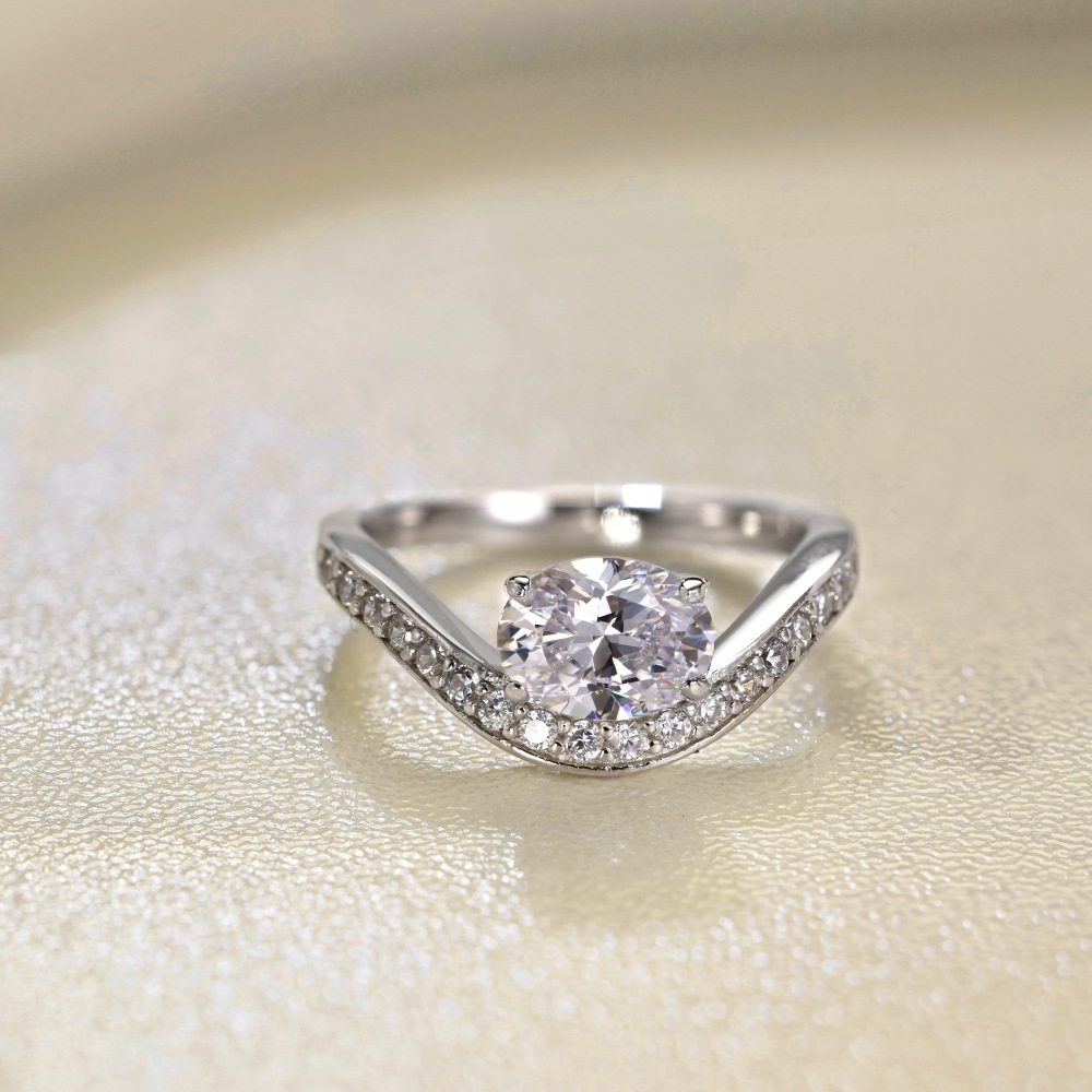2g Weight Zircon Inlay Material Rings Classification 5, 9 Ring Size Holiday, Daily Occasion 925 Sterling Silver Material Geometric Pattern 2025 Spring and Summer Season Women's Gender Elegant, Simple Style Style 925 Sterling Silver Zircon Geometric Rings 925 Sterling Silver Rings 26