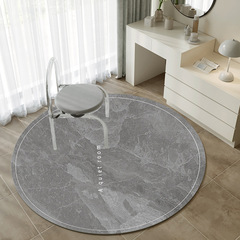 圓形地毯椅子地墊客廳電腦椅辦公室臥室書房轉椅墊子電競家用耐髒