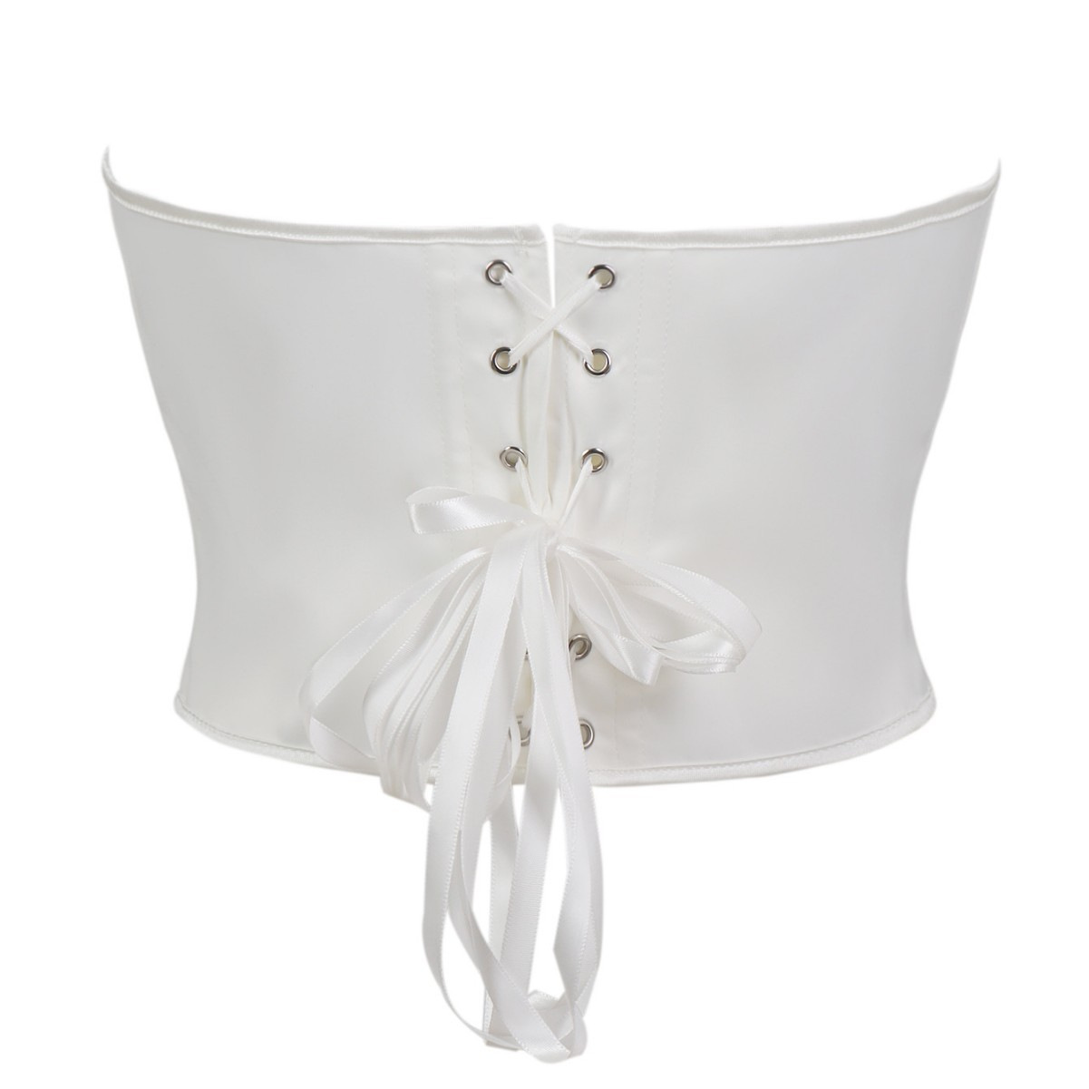 Nuevo satén transfronterizo con un pecho de diamante de hueso de pescado europeo y americano cinturón de cintura envuelto en el pecho de la espalda hermosa espalda de la camisa de mujer