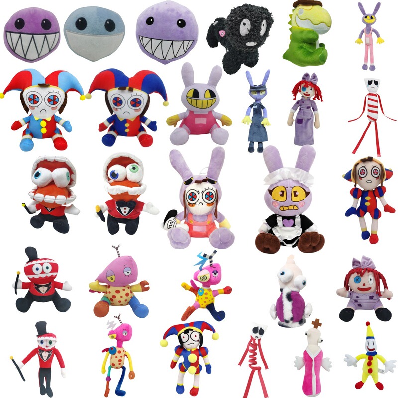 Cross-border the amazing digital circus magic digital circus rabbit doll plush toy