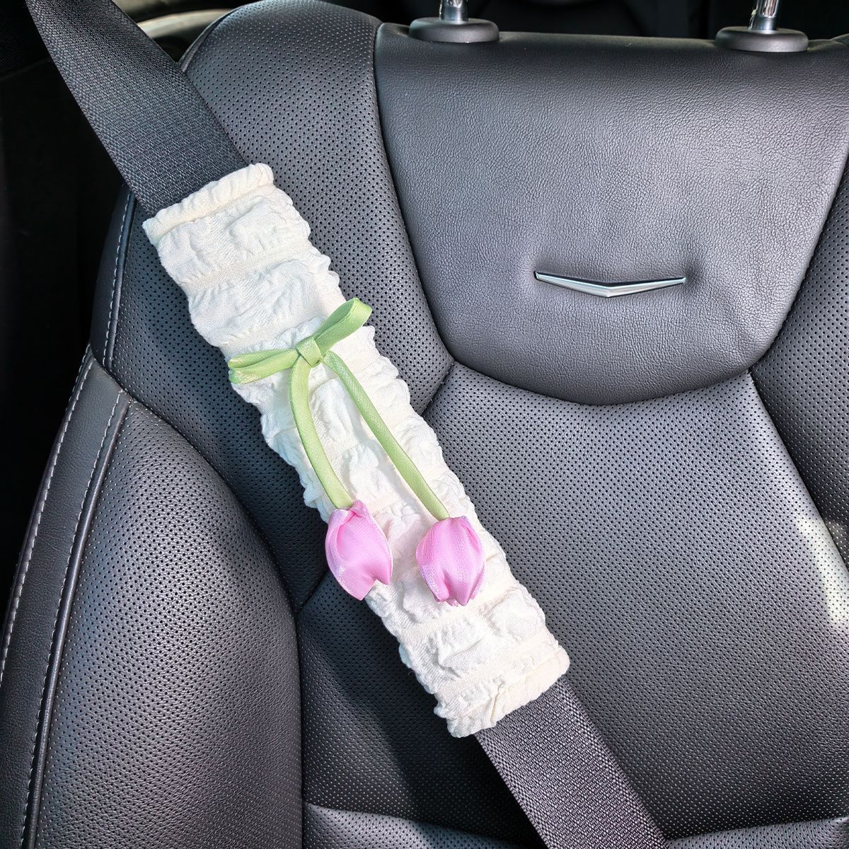 Car Interior Seatbelt Puff Shoulder Protector Cover