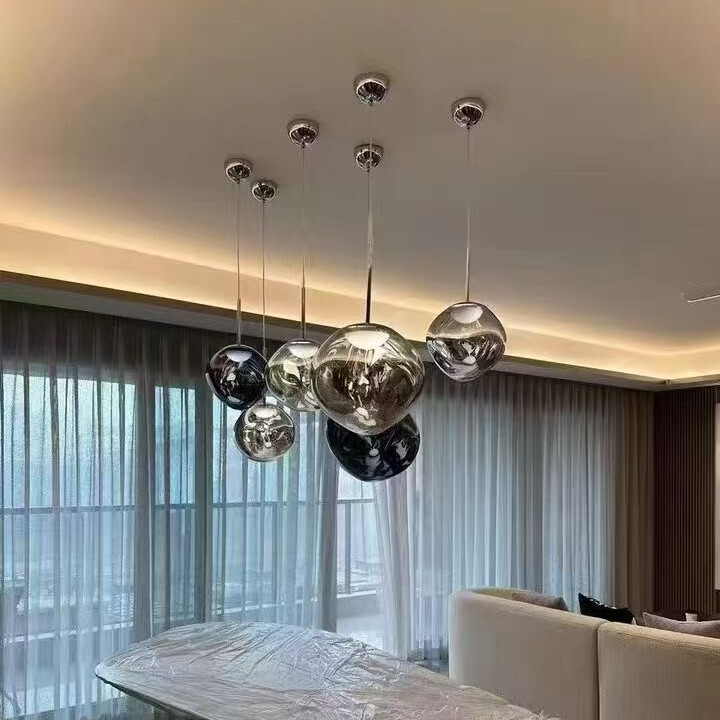Fashionable and Minimalist Loft Staircase Villa Duplex Apartment Lava Pendant Light Designer Lava Restaurant Cross-Border Pendant Light Fashionable and Minimalist Loft Staircase Villa Duplex Apartment Lava Pendant Light Designer Lava Restaurant Cross-Border Pendant Light