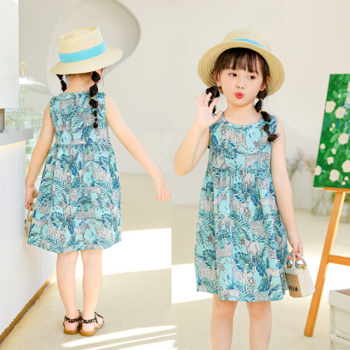 Girls' Dresses  Children's Dresses New Children's Clothes Large Children Little Girls Princess Dresses Dresses Girls
