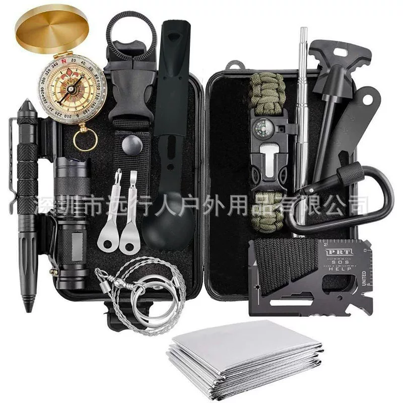 Travel universal tools set, equipment for camping
