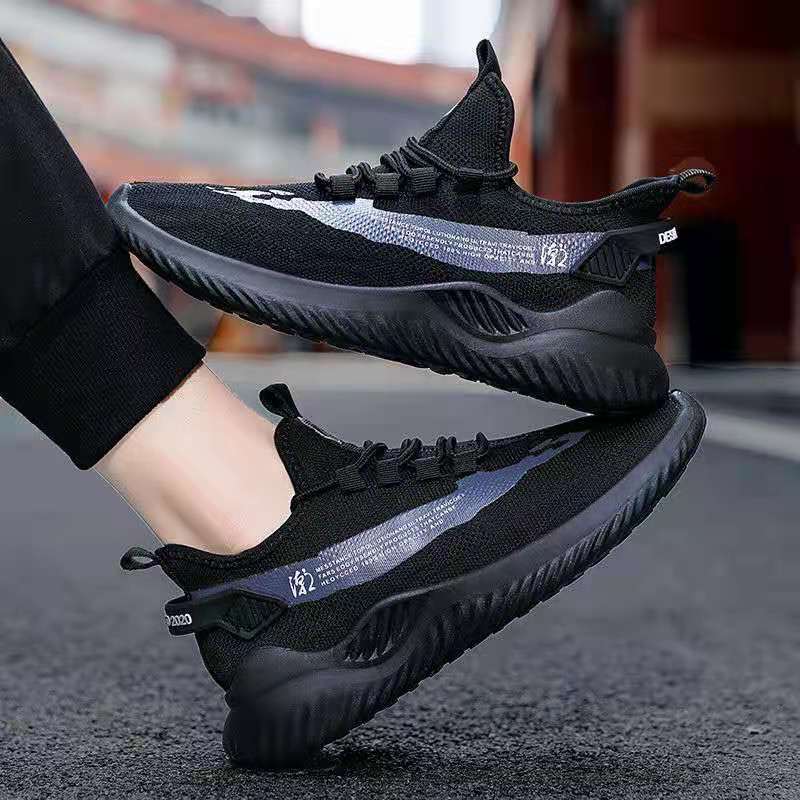 Qq-trendy shoes for men--black
