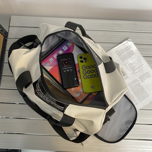 Sports bag for women, yoga fitness bag, dry and wet separation, swimming bag, student lightweight carry-on travel bag, short trip bag