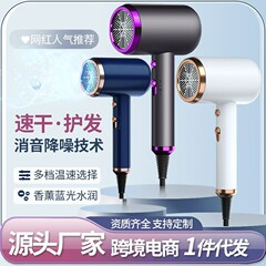新款大功率家用蓝光发廊吹风机速干护发电吹风冷热风宿舍吹风筒