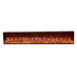 Embedded fireplace core decorative flame led electronic fireplace heater home American fireplace simulation flame wall