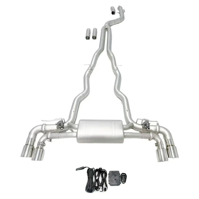 Exhaust pipe Exhaust Bright Silver Car