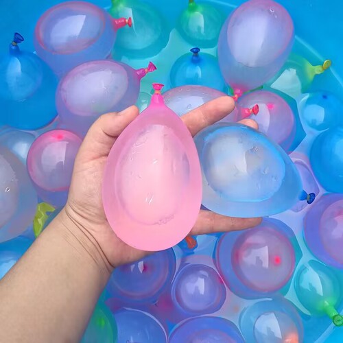 Quick water filling balloon self-sealing cross-border water supply balloon wholesale water fight filling refill pack toy