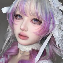 外贸美瞳盒】网红爆款艾菲女王美瞳盒子莲迹海蝶混血美瞳收纳盒