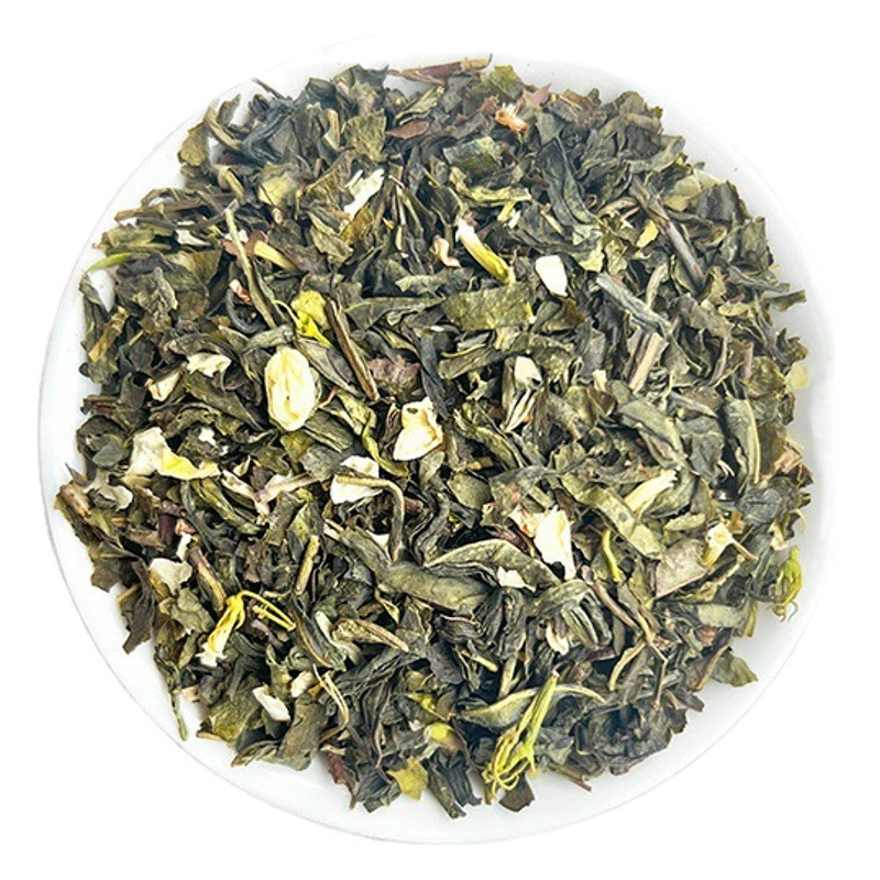 Чай Жасминовый Хэнсиан, Экстракт Жасминового Чая, Новинка 2025 года, Зеленый Чай, Рассыпной Чай, Сильный Аромат Жасмина, Весенний Чай, Оптом и с доставкой