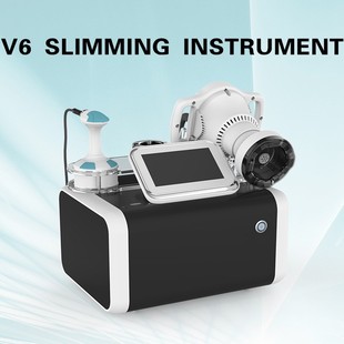 Cross-Border V6 Slimming and Shaping Instrument Comprehensive Instrument Hifu and Rf Technology Tighten Skin Lift Shaping Beauty