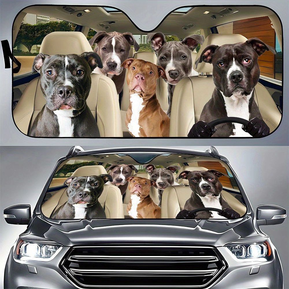 Cross-Border Hot-Selling Front Windshield Heat-Insulating Sunshade Car Universal Aluminum Foil Sunshade Easy to Install and Store