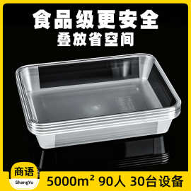 亚克力托盘凉菜盘食品商用长方形塑料方盘熟食卤菜盘子展示透明盘