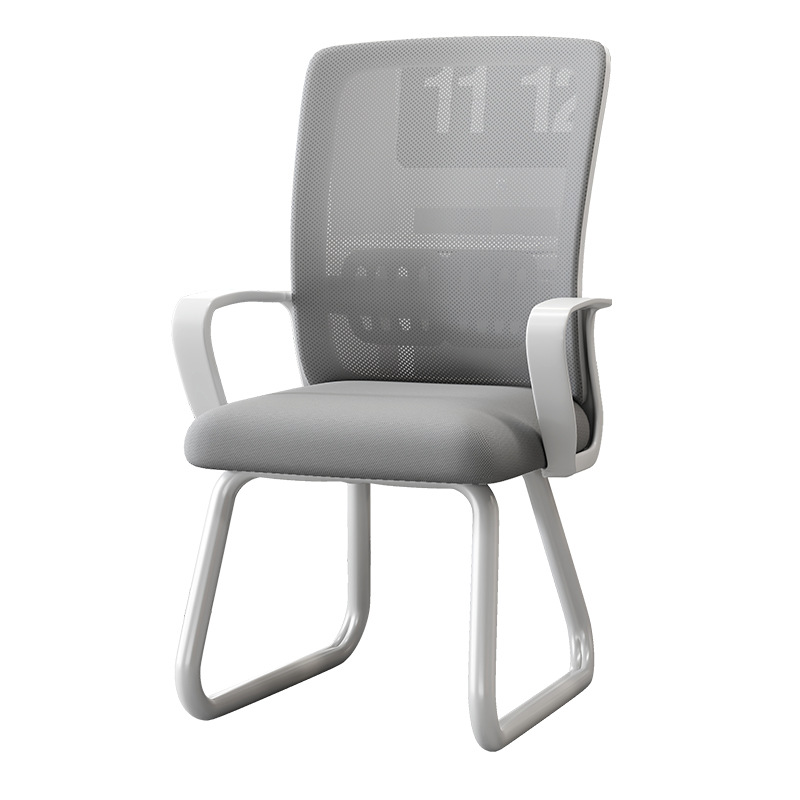 silla de oficina elástica soporte de cintura elevación simple silla de computadora silla ventilada tela silla ergonómica fábrica al por mayor