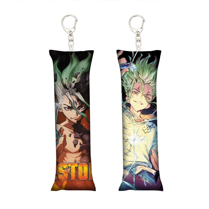 [动漫石纪元石神千空小抱枕钥匙扣迷你背包挂件Mini Dakimakura] → Аниме Эпоха Каменного мира: 千空 мини-подушка брелок рюкзак