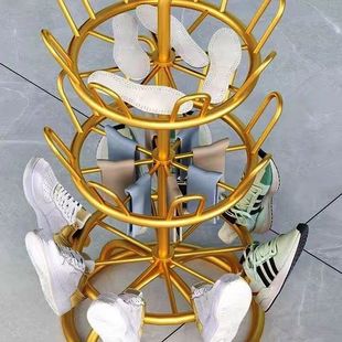 Rotating Balcony Shoe Rack for Drying Shoes, New Thickened Model, Mobile Floor-Standing Outdoor Storage Rack, Shoe Drying Artifact