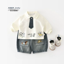 连身衣、爬服;童套装;童裤